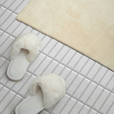 Rechteckige wandpaneel selbstklebend Rechteckiges Mosaik im minimalistischen Stil