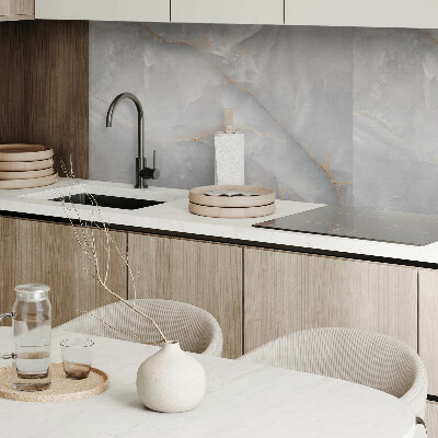 Rechteckige wandpaneel selbstklebend Marmormotiv im eleganten Stil
