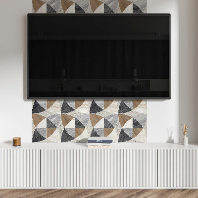 Rechteckige wandverkleidung innen Geometrisches Fliesenmuster