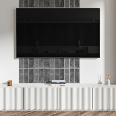 Rechteckige wandverkleidung innen Modernes geometrisches Muster