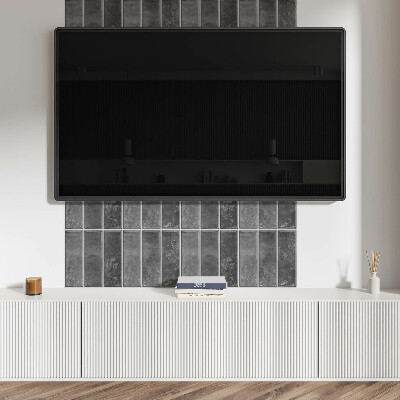 Rechteckige wandverkleidung innen Modernes geometrisches Muster