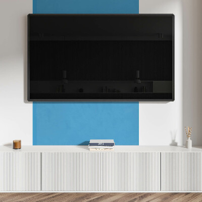 Rechteckige wandpaneel selbstklebend Blaue Melodie