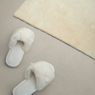 Rechteckige wandverkleidung innen Leichte Creme