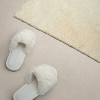 Rechteckige wandverkleidung innen Hellbeige