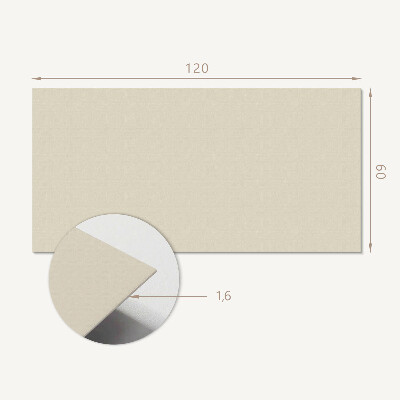 Rechteckige wandpaneel Beige