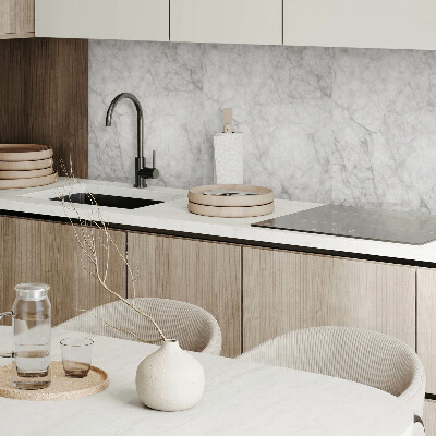 Quadratische wandpaneel selbstklebend Stilvolles Marmormuster mit dezenter Maserung