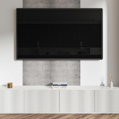 Quadratische wandpaneel Rohbeton-Stil