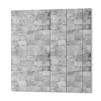 Quadratische wandpaneel Fliesenmotiv im Steinstil