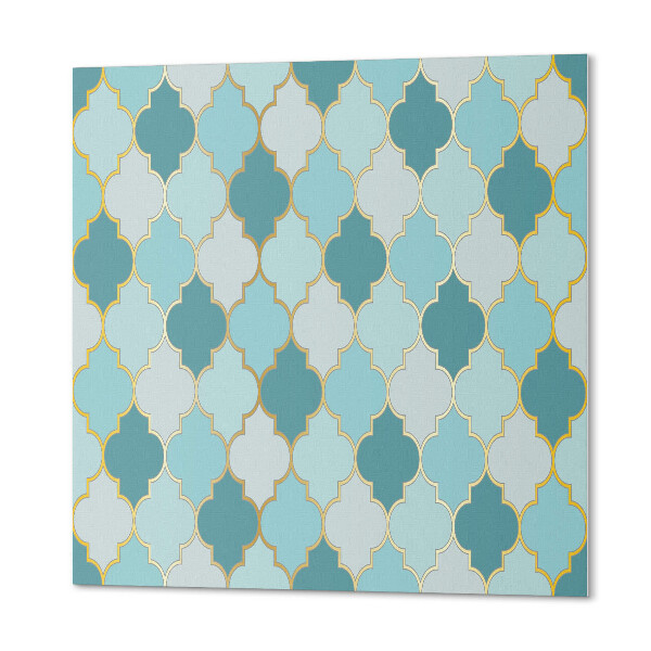 Quadratische wandpaneel Dynamische Formen in Wellenform