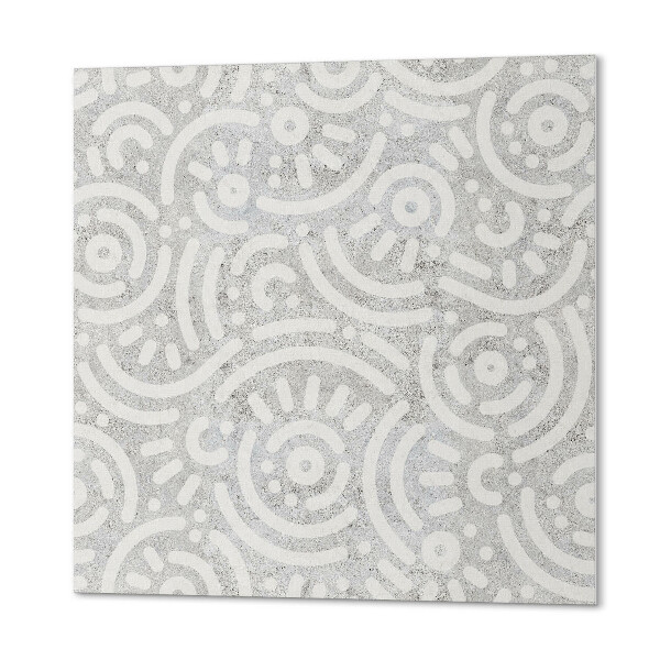 Quadratische wandpaneel Linien im abstrakten Stil