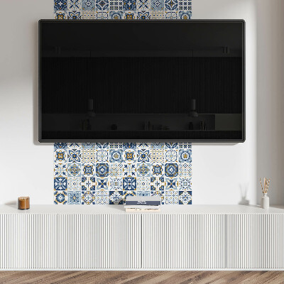 Quadratische wandpaneel Dekorative Fliesenmuster