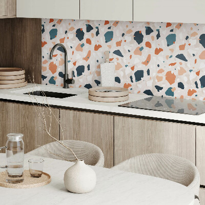 Quadratische wandpaneel selbstklebend Abstraktes Steindesign