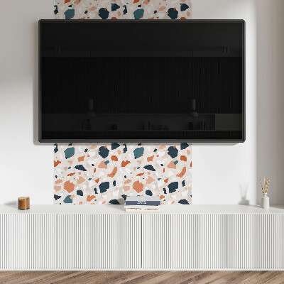Quadratische wandpaneel selbstklebend Abstraktes Steindesign