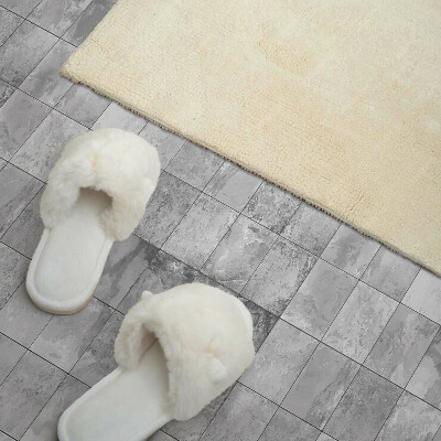 Quadratische wandpaneel Farbenfrohes Mosaikfliesen-Layout