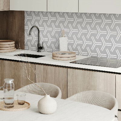 Quadratische wandpaneel Pfeilmotiv im geometrischen Design