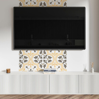 Quadratische wandpaneel Botanisches Motiv