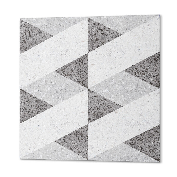 Quadratische wandpaneel Ein Spiel der Kontraste in geometrischen Formen