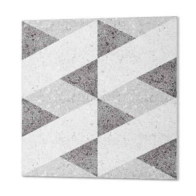 Quadratische wandpaneel Ein Spiel der Kontraste in geometrischen Formen