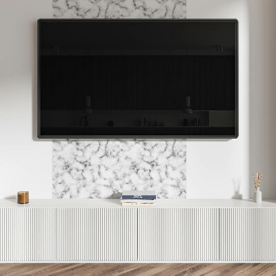 Quadratische wandpaneel Edler Marmor mit dezenter Maserung