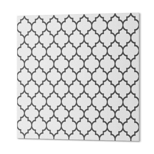 Quadratische wandpaneel selbstklebend Geometrie im symmetrischen Stil