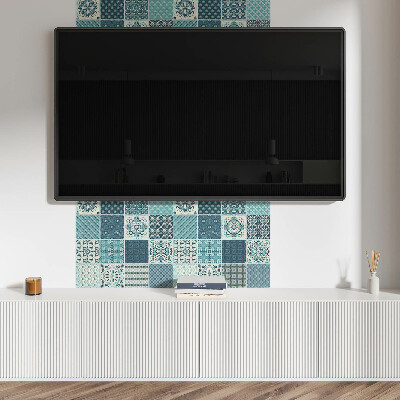 Quadratische wandpaneel Mosaikformen im geometrischen Stil