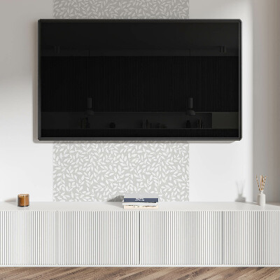 Quadratische wandpaneel Elegantes Blattmuster