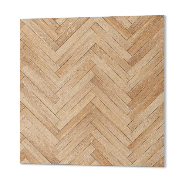 Quadratische wandpaneel Stilvolles Fischgräten-Design