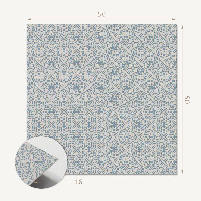 Quadratische wandpaneel selbstklebend Geometrische Rauten im modernen Stil