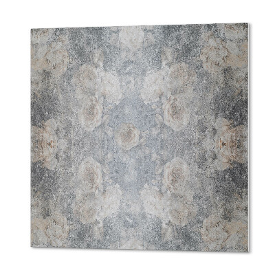 Quadratische wandpaneel selbstklebend Blumenmuster