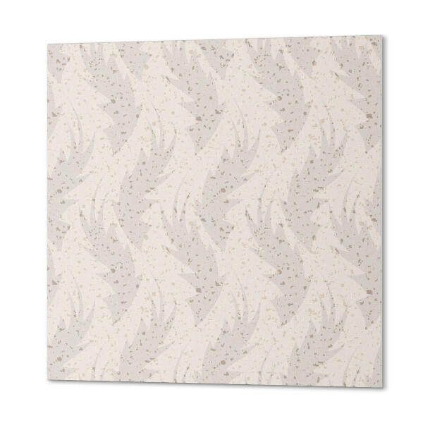 Quadratische wandpaneel Blattdesign