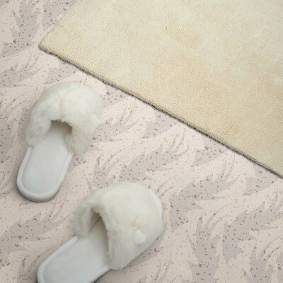 Quadratische wandpaneel Blattdesign