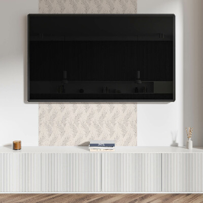 Quadratische wandpaneel Blattdesign