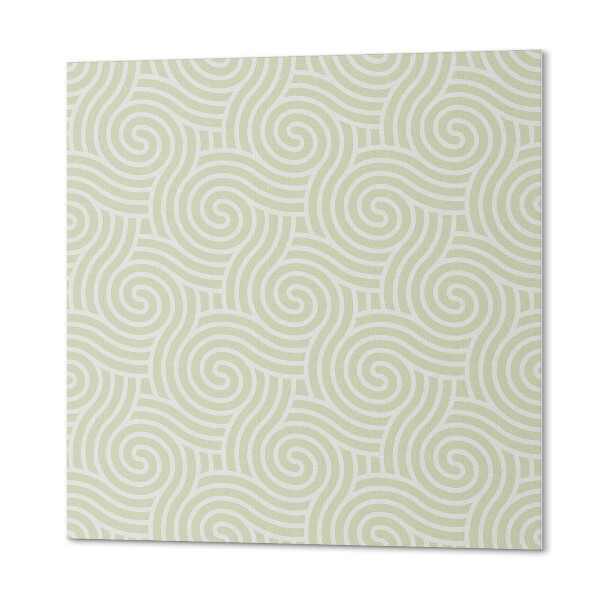 Quadratische wandpaneel Dynamisches Spiralwellenmuster