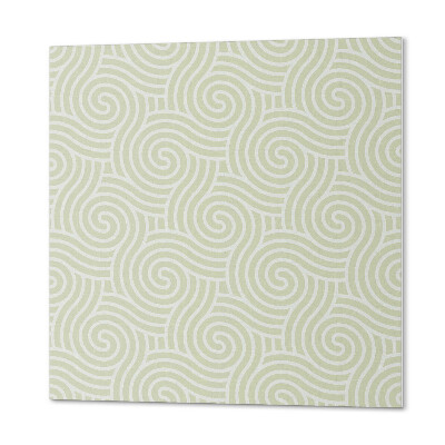 Quadratische wandpaneel Dynamisches Spiralwellenmuster