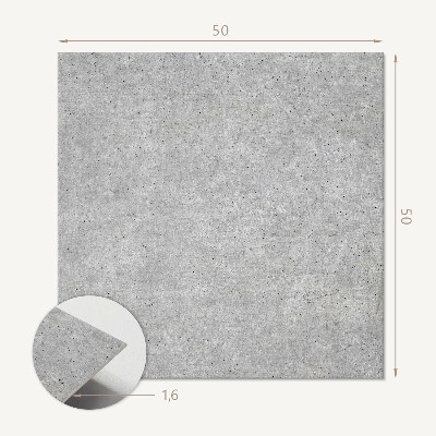 Quadratische wandpaneel Rohbetongrafiken