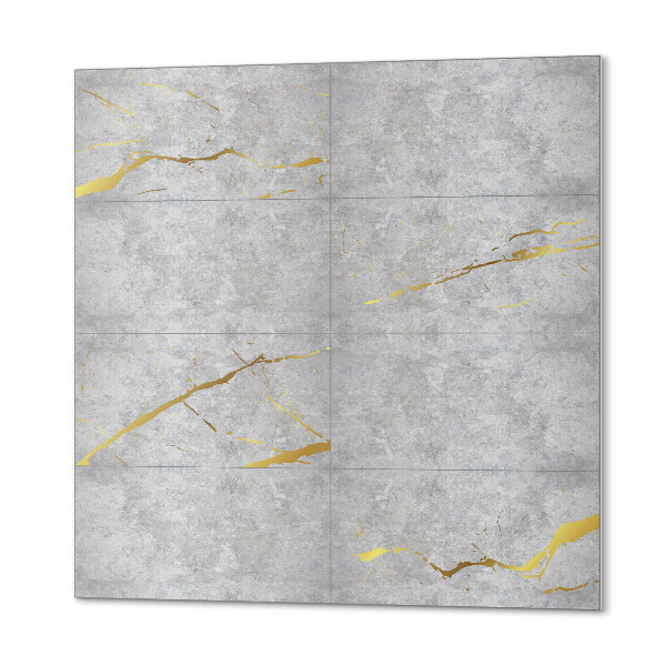 Quadratische wandpaneel selbstklebend Marmordesign mit eleganter Note