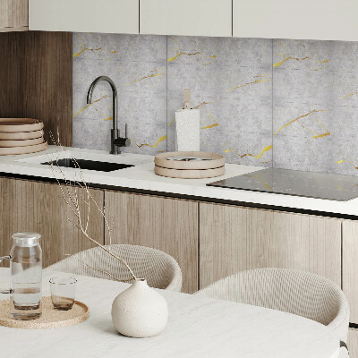Quadratische wandpaneel selbstklebend Marmordesign mit eleganter Note