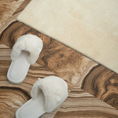 Quadratische wandpaneel Natürliche Holzmotive