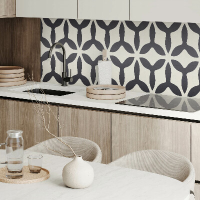 Quadratische wandpaneel selbstklebend Künstlerisches Design mit Flossen