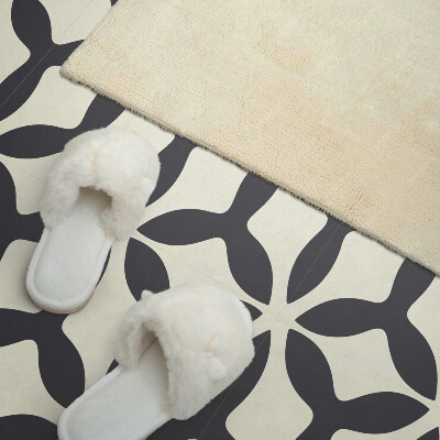 Quadratische wandpaneel selbstklebend Künstlerisches Design mit Flossen