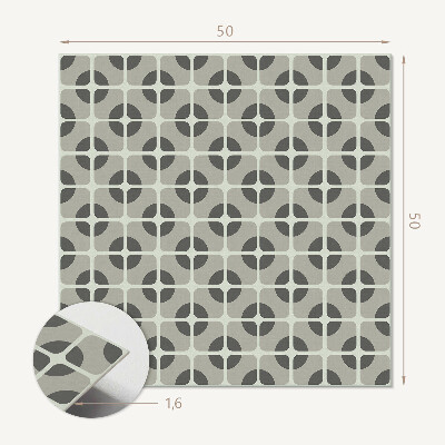 Quadratische wandpaneel selbstklebend Modernes geometrisches Fliesenlayout
