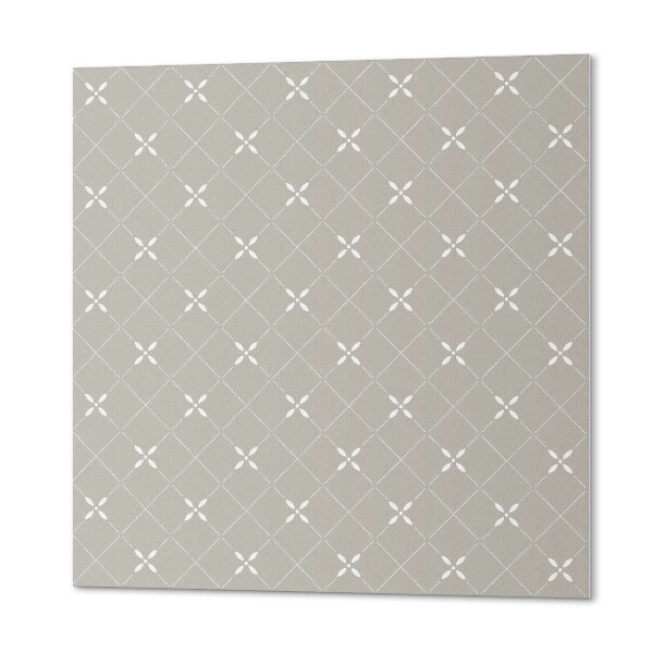 Quadratische wandpaneel selbstklebend Stilvolles geometrisches Rautenmotiv