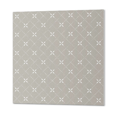 Quadratische wandpaneel selbstklebend Stilvolles geometrisches Rautenmotiv