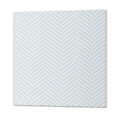 Quadratische wandpaneel selbstklebend Geometrische Zickzacklinien mit linearem Muster