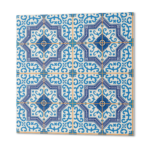 Quadratische wandpaneel Ornamentfliesen im klassischen Stil