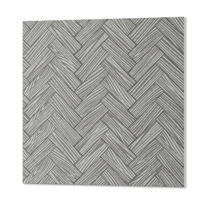 Quadratische wandpaneel Holzgeflecht