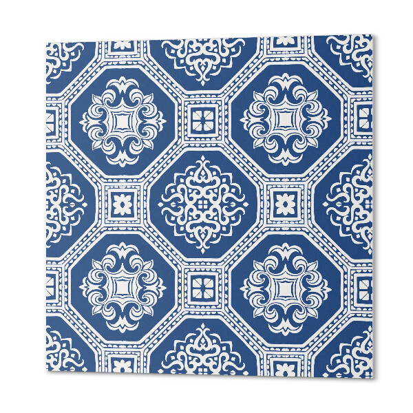 Quadratische wandpaneel selbstklebend Stilvolle Achtecke im minimalistischen Stil