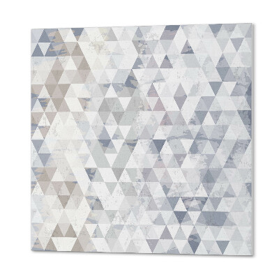 Quadratische wandpaneel selbstklebend Geometrischer Stil mit Dreiecken