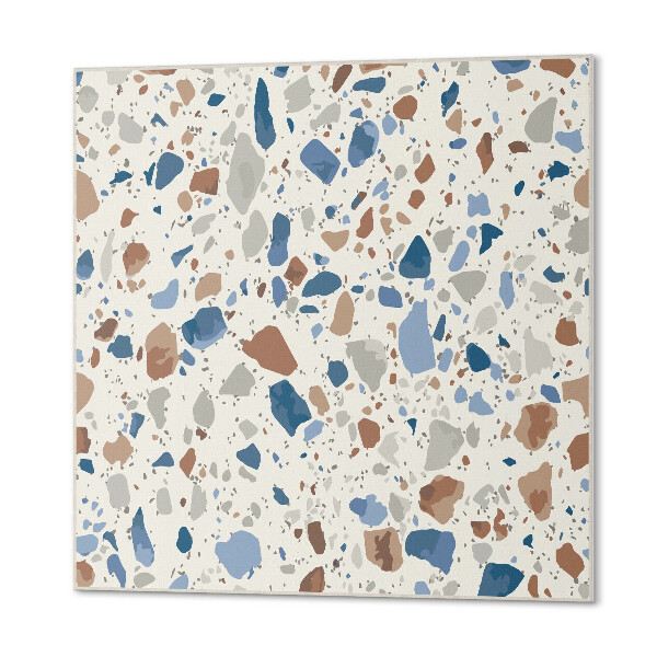 Quadratische wandpaneel selbstklebend Juwelen der Natur im Design
