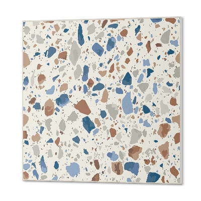 Quadratische wandpaneel selbstklebend Juwelen der Natur im Design